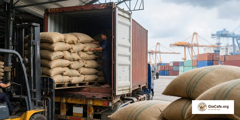 Logistics ảnh hưởng đến xuất khẩu cà phê: Kinh nghiệm thực tế cho người làm cà phê